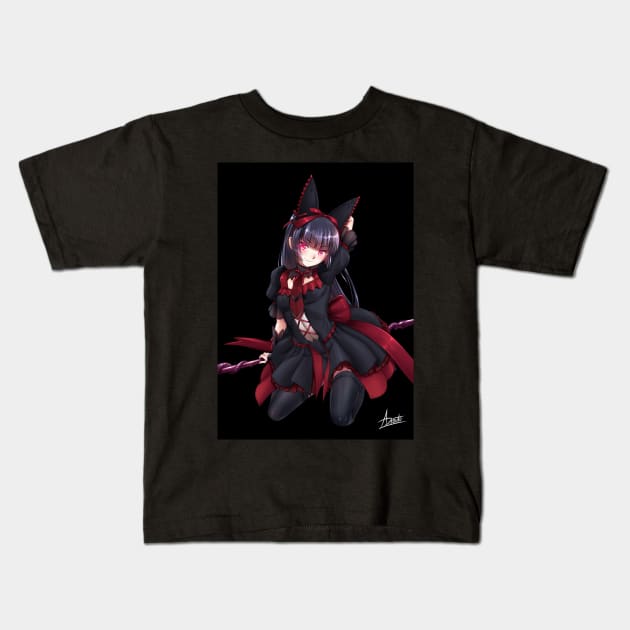 Rory Mercury Kids T-Shirt by ADSouto